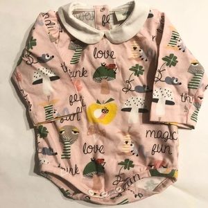Fendi Baby 3 month Print onsie